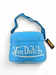 Von Dutch Blue Retro Shoulder Bag